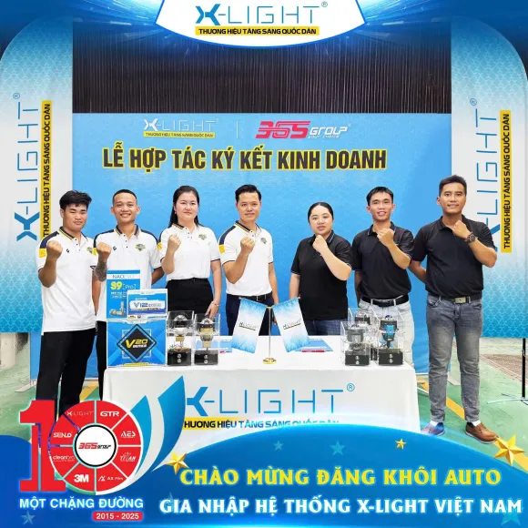 Đăng Khôi Auto Chính Thức Gia Nhập Hệ Thống X-Light Việt Nam – Mở Rộng Giải Pháp Nâng Cấp Ánh Sáng Ô Tô Chuyên Nghiệp