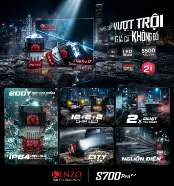 Bi Led Kenzo S700 Pro V2