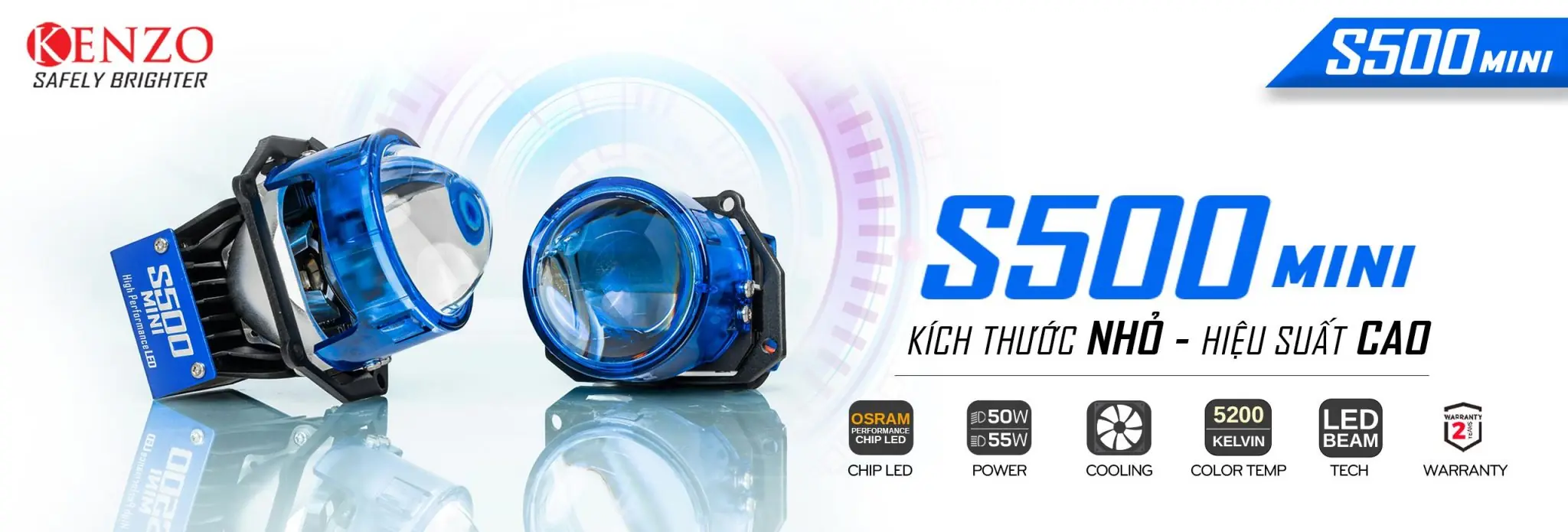 Bi Led Kenzo S500 Mini