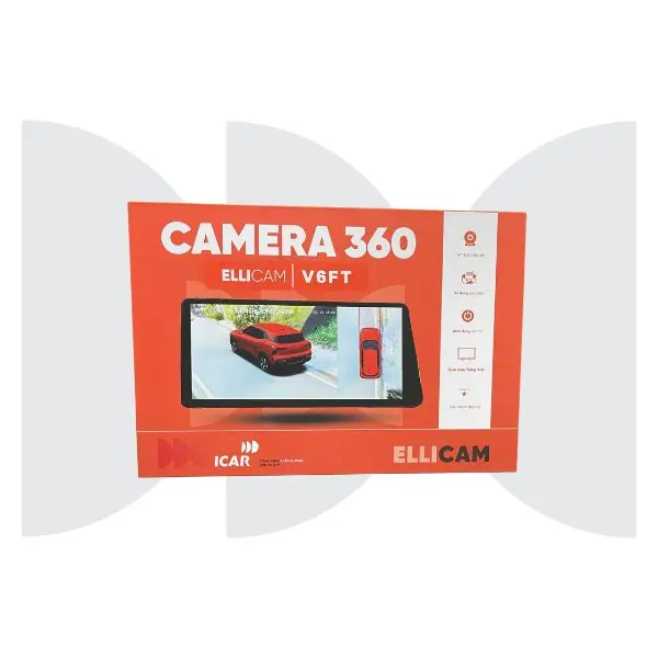 Camera 360 độ Ellicam V6FT dành cho xe Ford Territory
