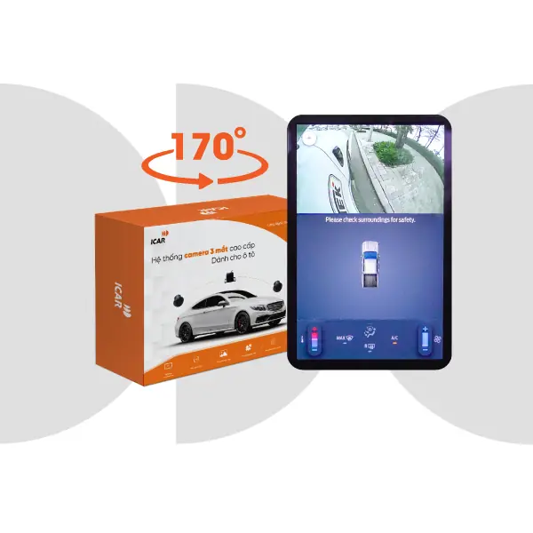 Camera 3 mắt Elliview Y5 Basic 170 độ