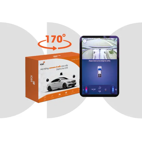 Camera 3 mắt Elliview Y5 Premium 170 độ
