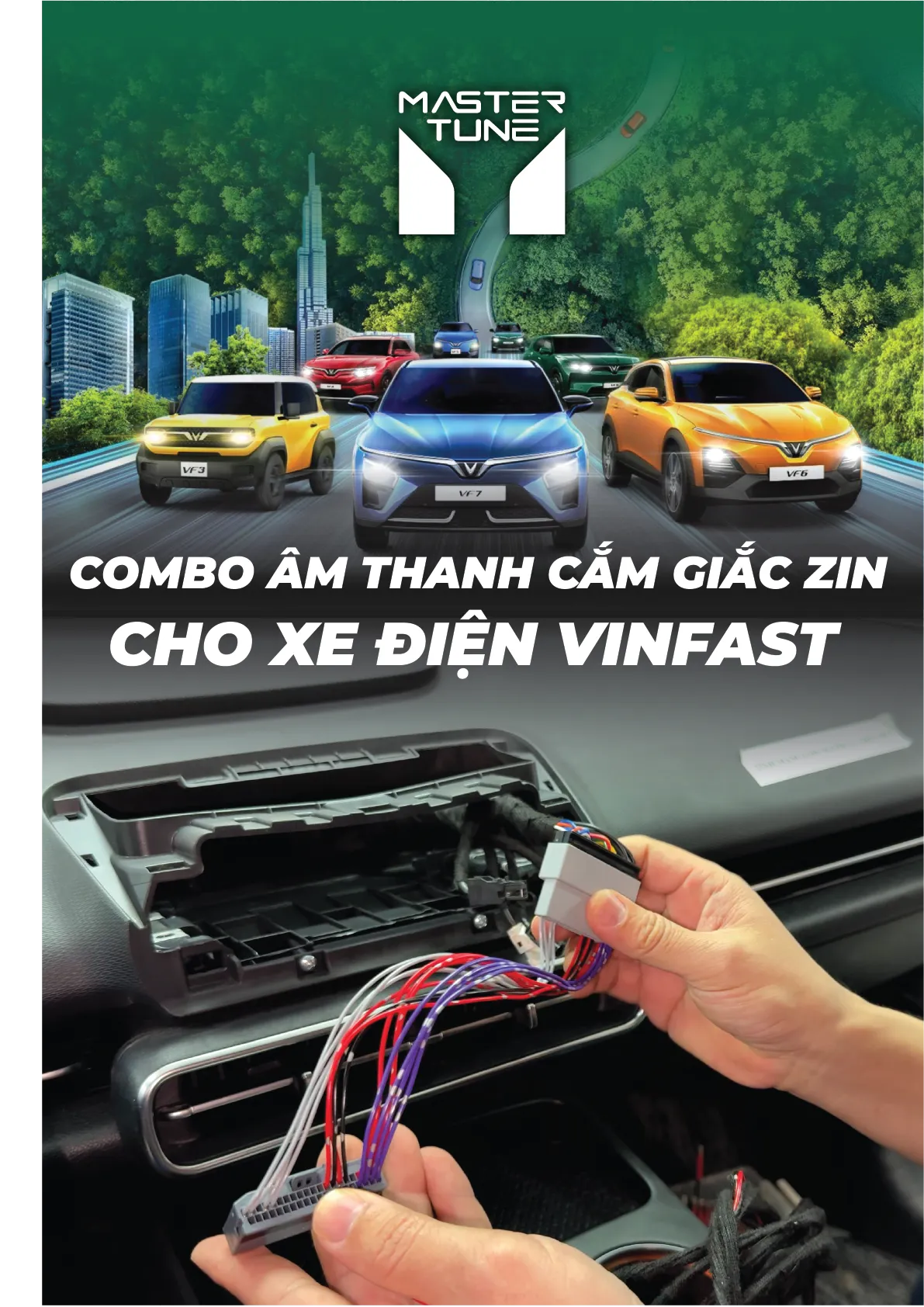 Combo nâng cấp Âm thanh cho các dòng xe Vinfast