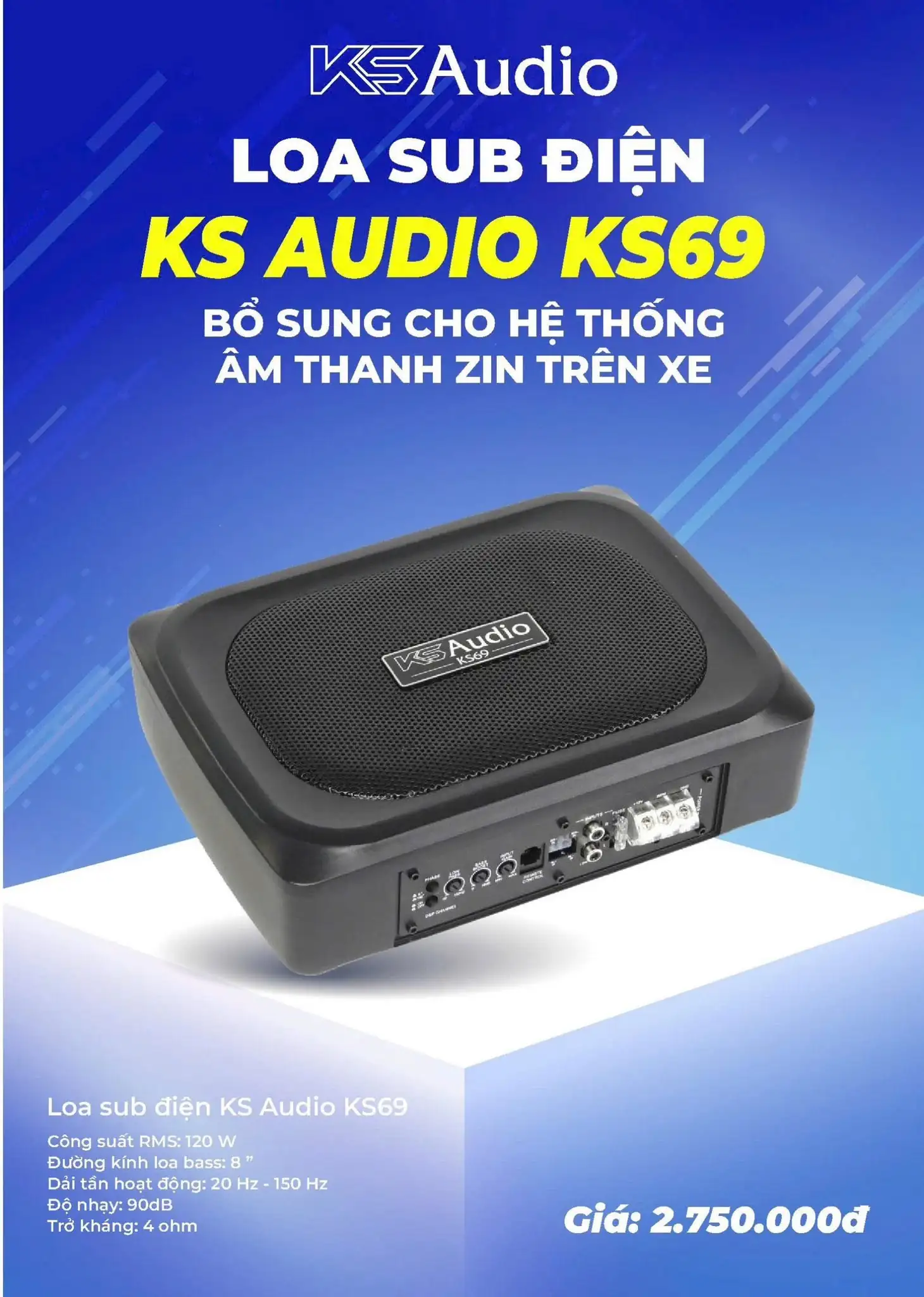 Loa sub điện KS Audio KS69