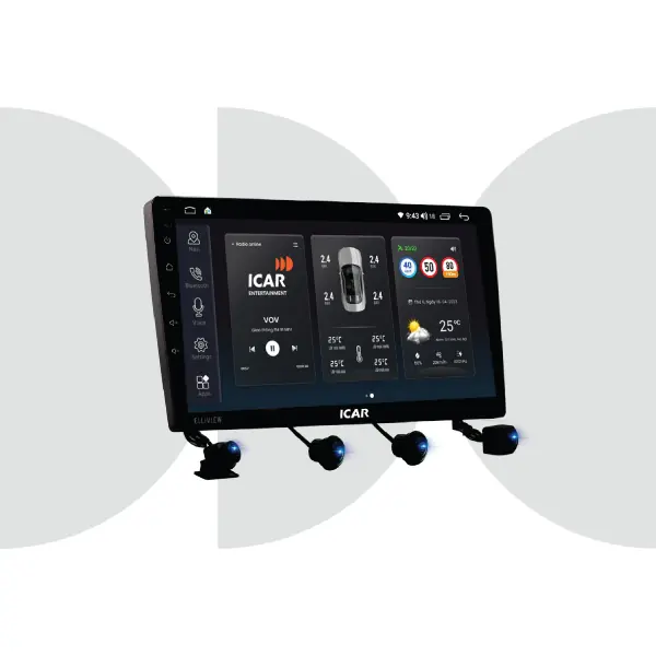 Elliview SEP NEO+ Màn hình Android liền cam 360