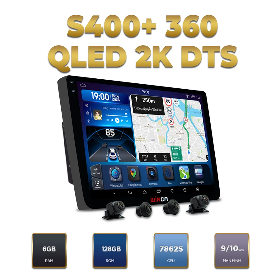 WINCA S400+ PRO QLED 2K DTS